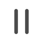Pause SVG Icon